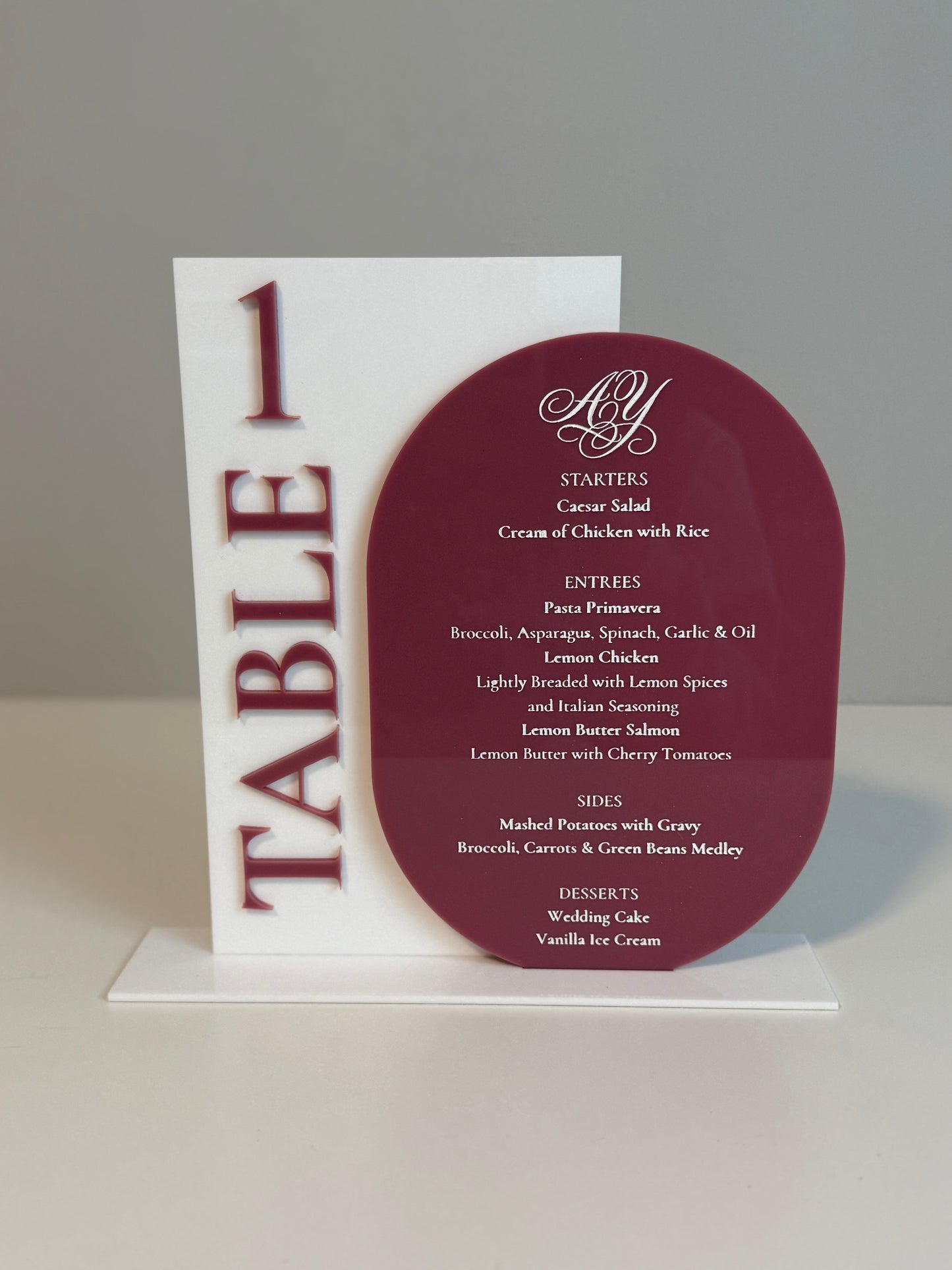 SUMMER SALE - Acrylic & Wood Signage