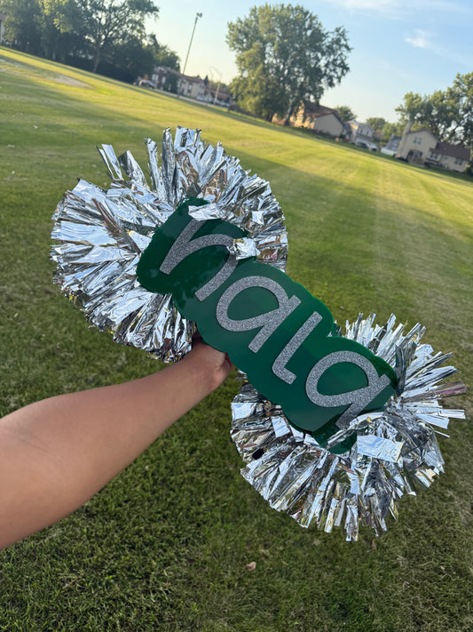 Personalized Two-Color Acrylic Spirit Stick