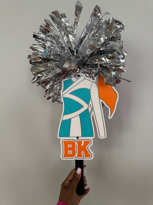Personalized Color-guard  Spirit Stick