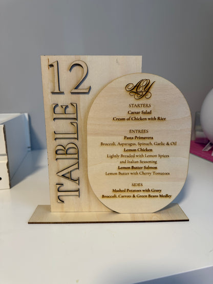 SUMMER SALE - Acrylic & Wood Signage