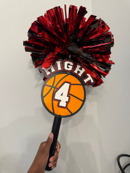 Personalized Basketball Spirit Stick