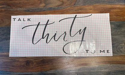 Custom Vinyl Decal