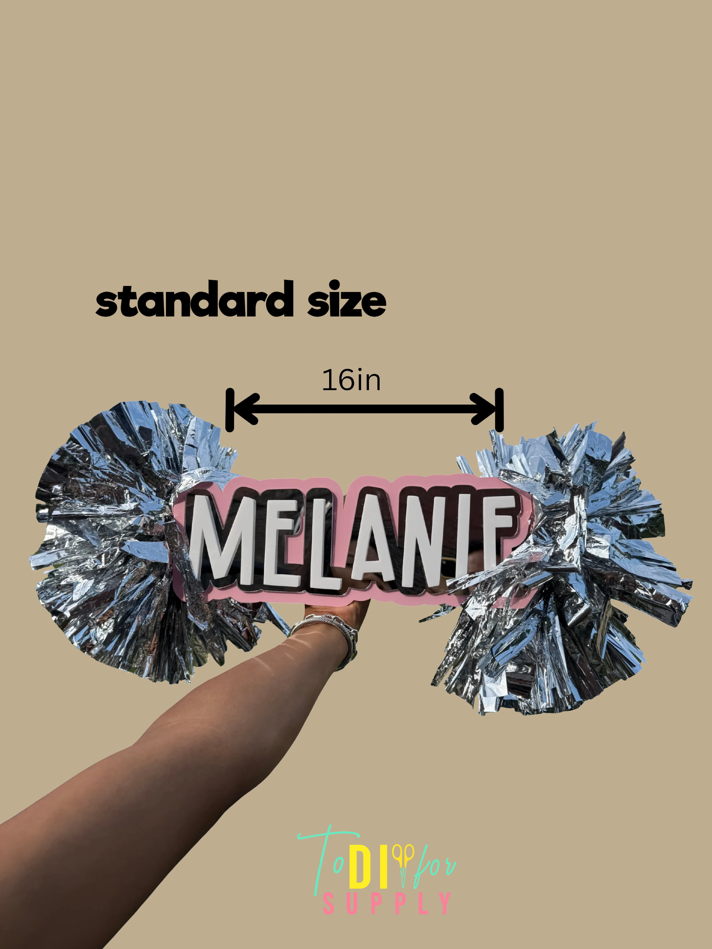 Personalized Three-Color Acrylic Spirit Stick