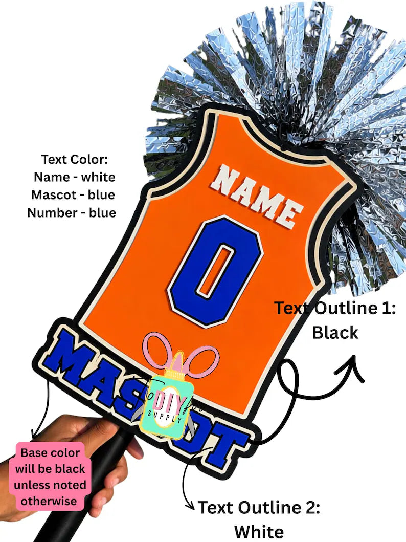 Customized Basketball Jersey STL File - DIGITAL FILE – NO PHYSICAL ITEM | NOT EDITABLE (Copy)